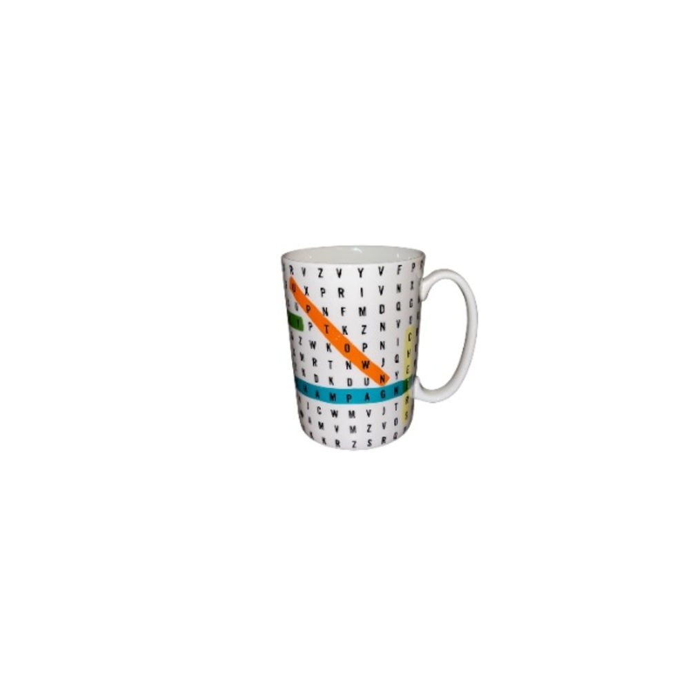 Kate Spade “Say the Word” Crossword Themed Ceramic Mug